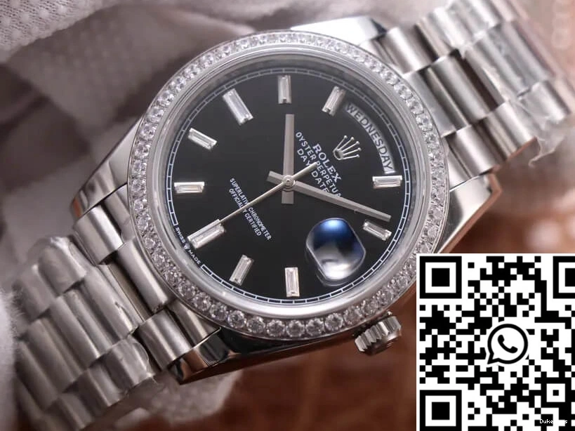 Dial EW Date Day Factory Rolex Diamond M228349RBR-0003 0412